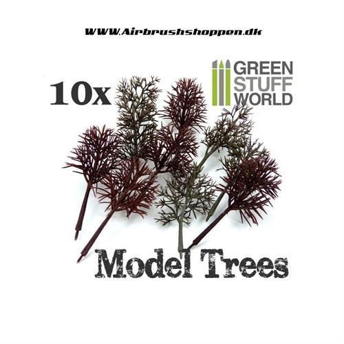 Model træstammer 10 stk.    Model Tree Trunks